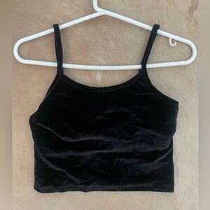 Beyond Yoga velvet spacedye cropped tank